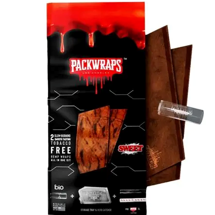 Photograph of product: Packwraps Sweet Glass Tip Hemp Wraps
