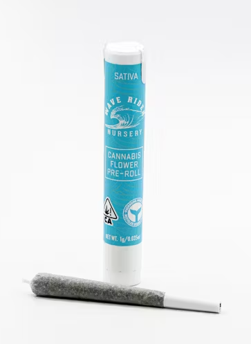 Photograph of product: Wave Rider Preroll 1g Maui Haze