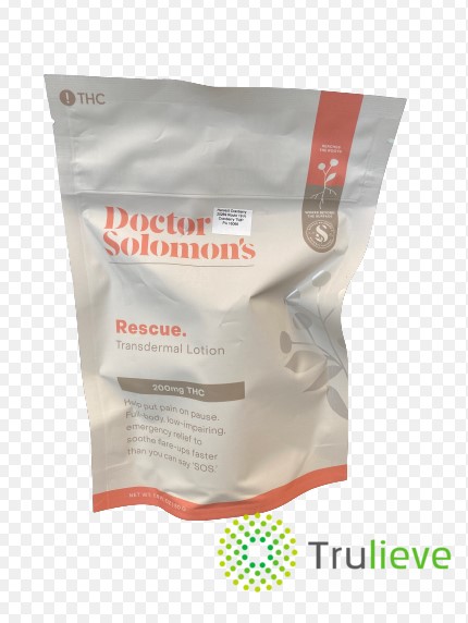 Photograph of product: Doctor Solomon's | Rescue | Transdermal Lotion | 200mg