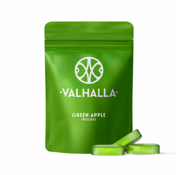 Photograph of product: 10ct/100mg Troches (Green Apple)