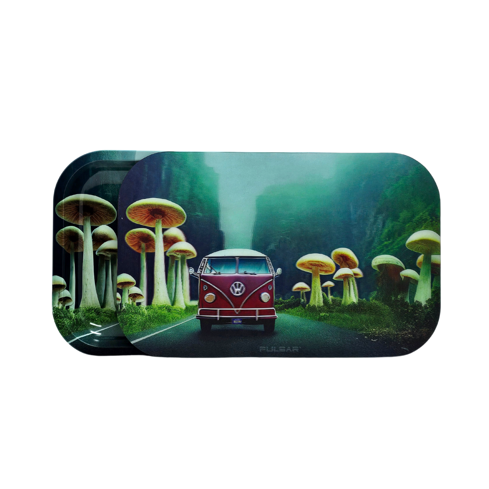 Photograph of product: Small Rolling Tray | Camper Van Shroom Trip | Pulsar