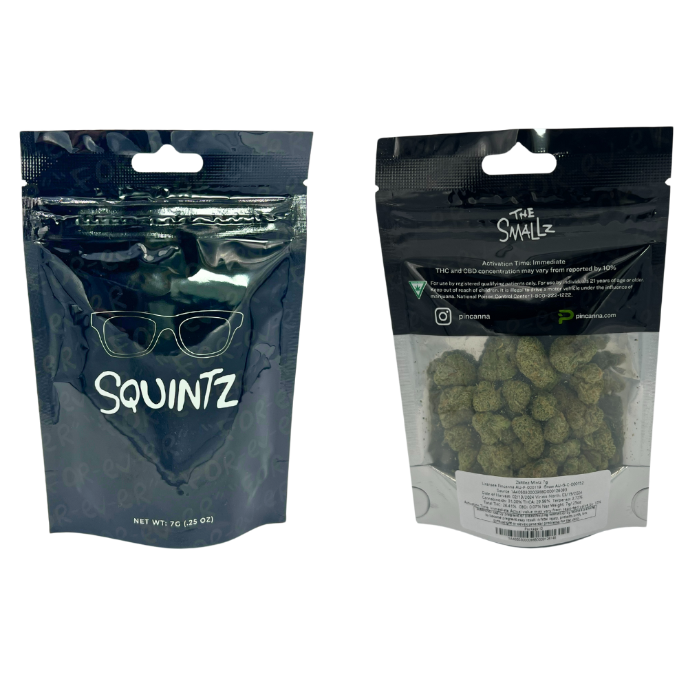 Photograph of product: Squintz - Zkittlez Mintz (7g)