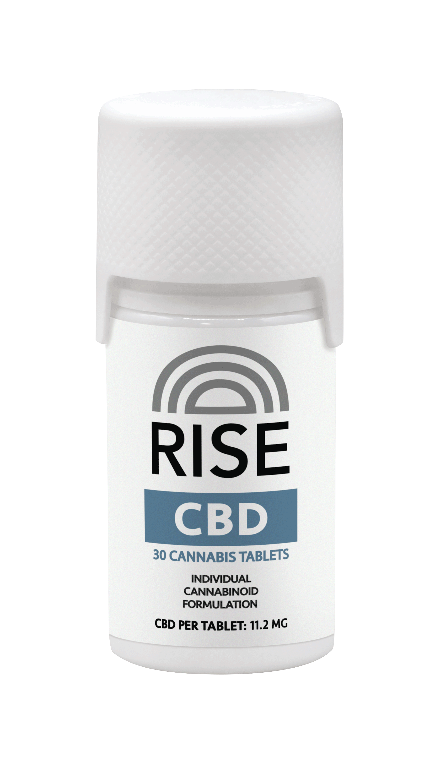 Photograph of product: CBD | Tablets | RISE | 1500mg | 30ct