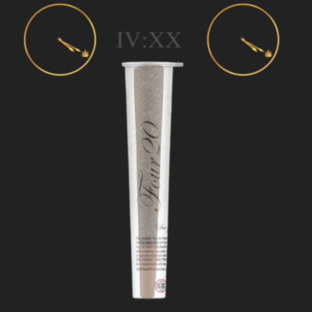 Photograph of product: Pre-Roll - Grapes & Cream - 0.5g