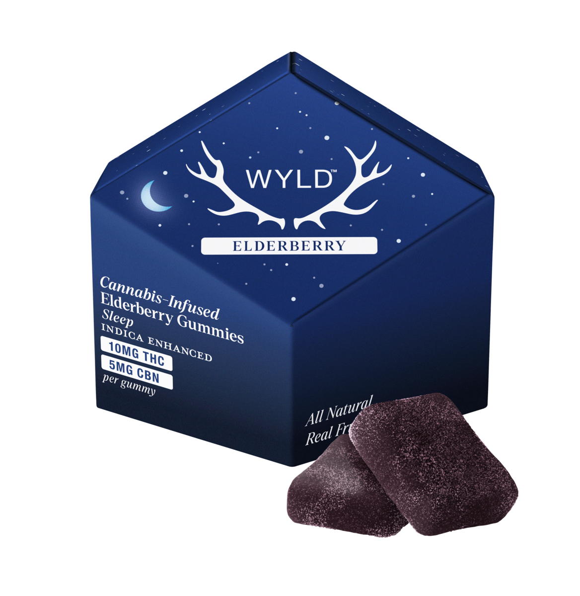 Photograph of product: Gummy | 10pk | Elderberry (2:1 TH-oui:CBN) | 100mg