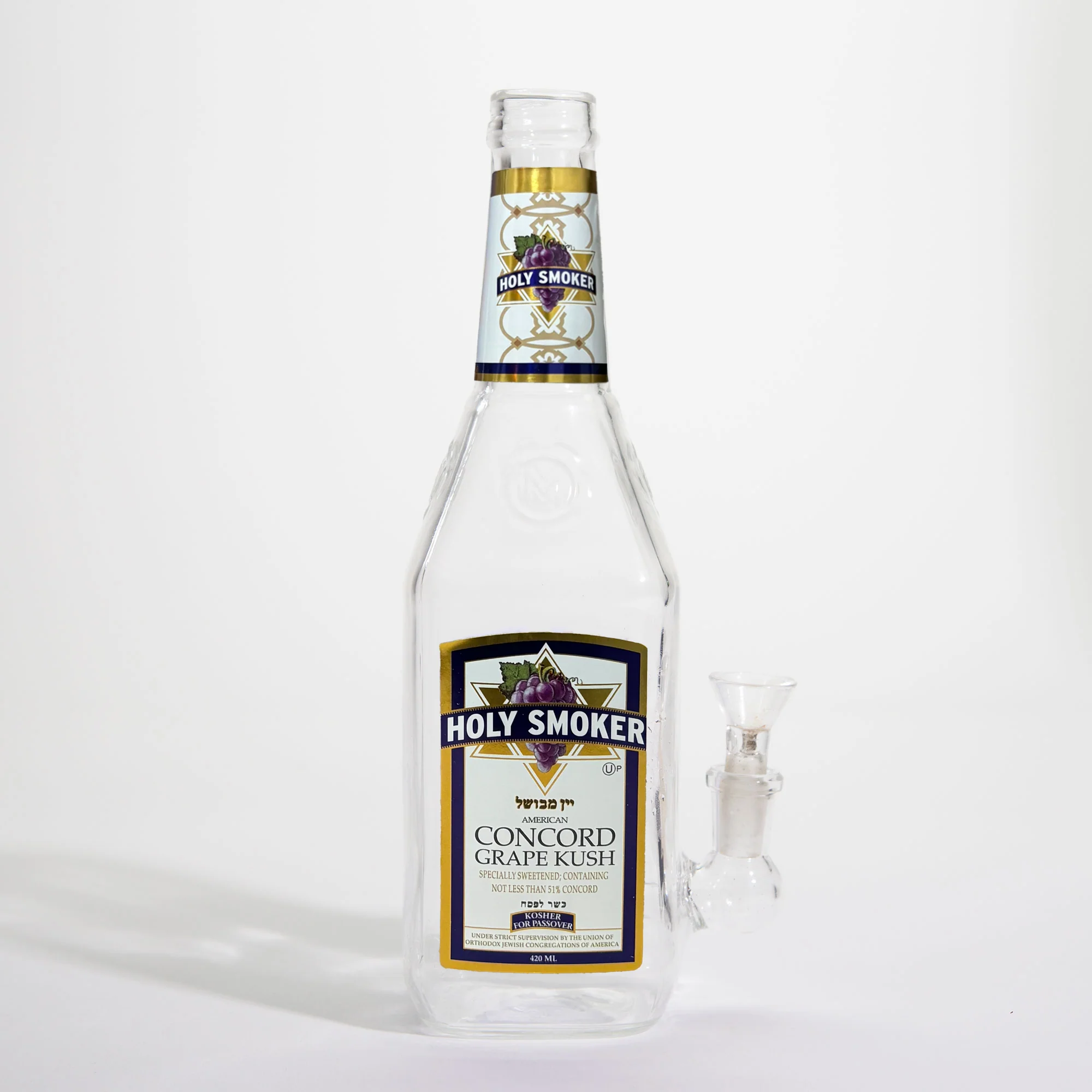 Photograph of product: Holy Smoker Manischewitz Bong