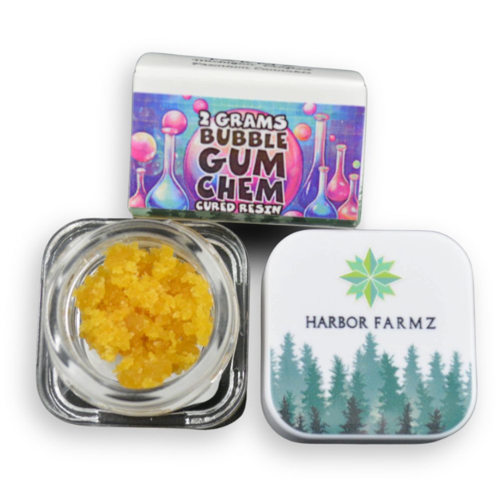 Photograph of product: Harbor Farmz | Bubble Gum Chem 2g Cured Resin