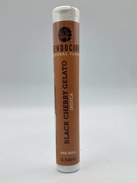 Photograph of product: Black Cherry Gelato - 1g Preroll - 