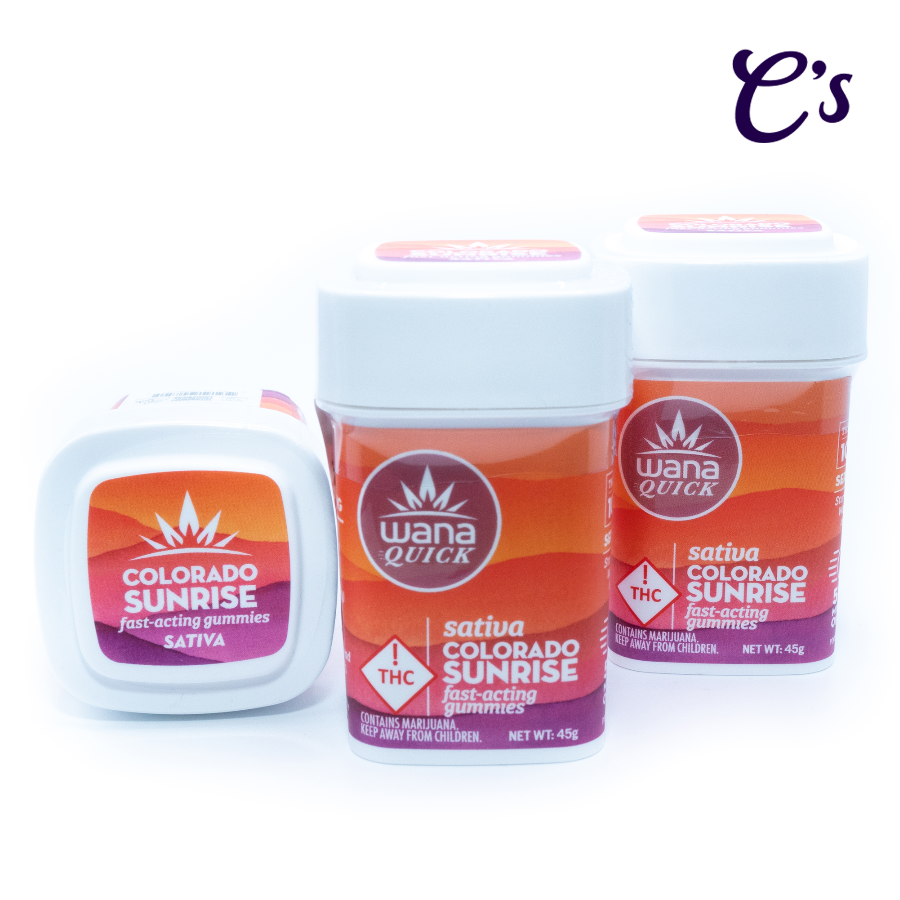 Photograph of product: Wana | Fast Acting (S) Colorado Sunrise 100mg