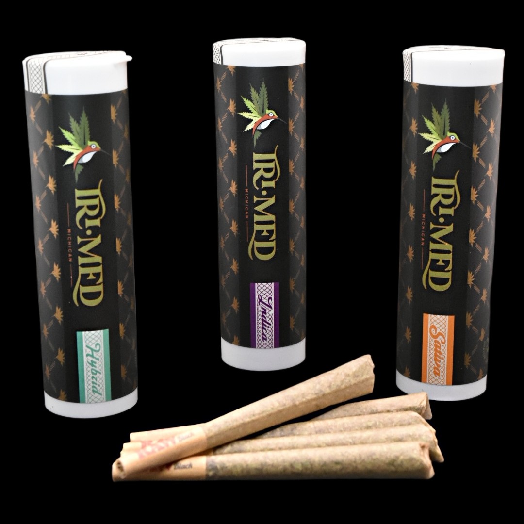 Photograph of product: TRI-MED - J1 - MULTIPACK - 5 (1G) PREROLLS