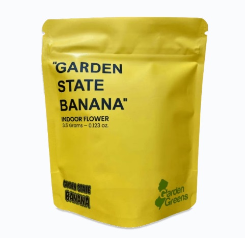 Photograph of product: Garden State Banana - Banana Mochi Flower - 3.5g