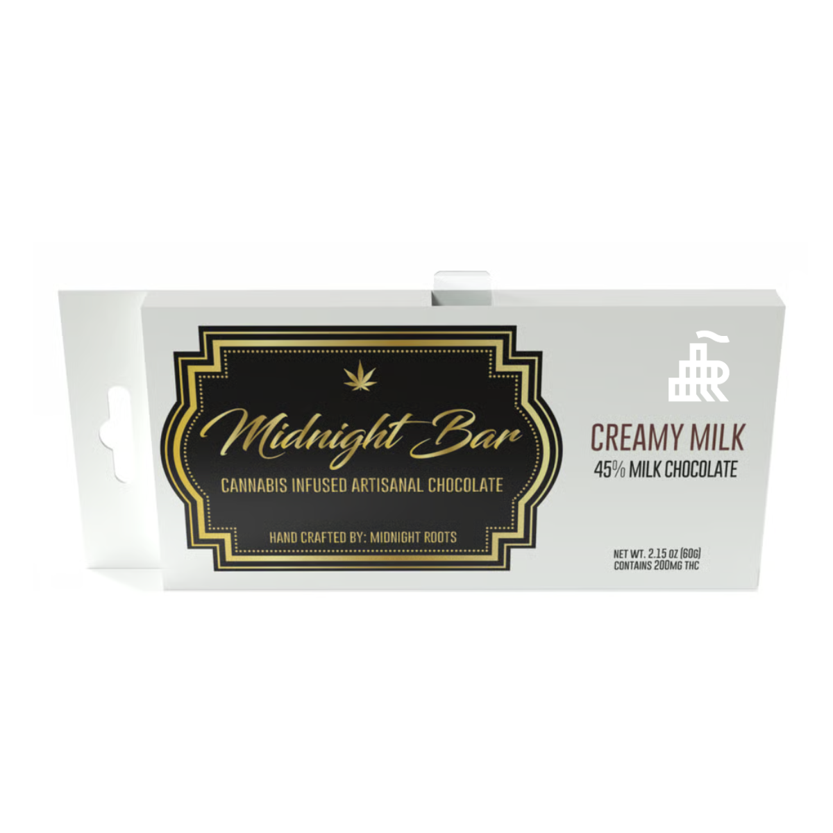 Photograph of product: Creamy Milk Chocolate | Midnight Bar | 20pc