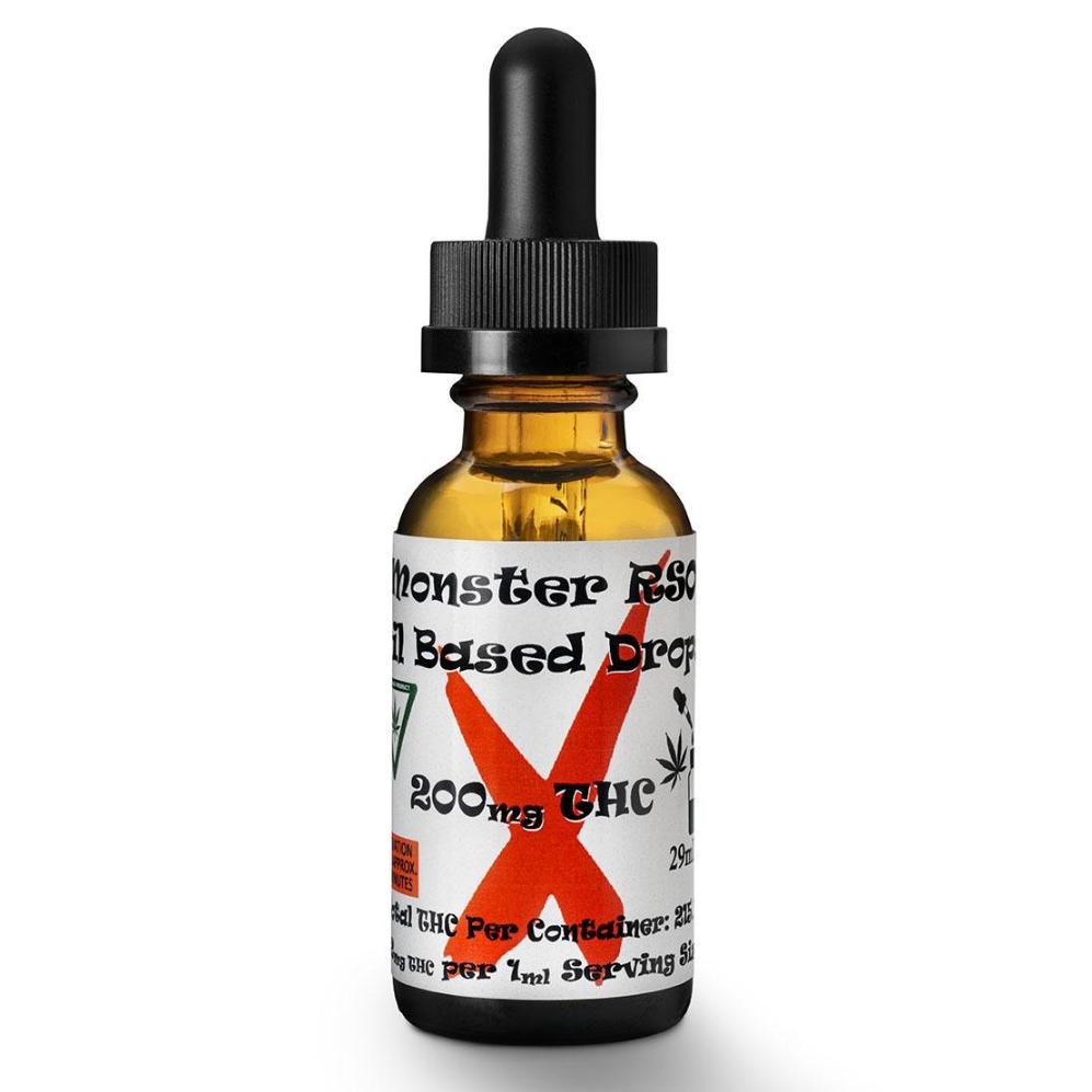 Photograph of product: Monster- RSO Tincture 200mg TH-oui