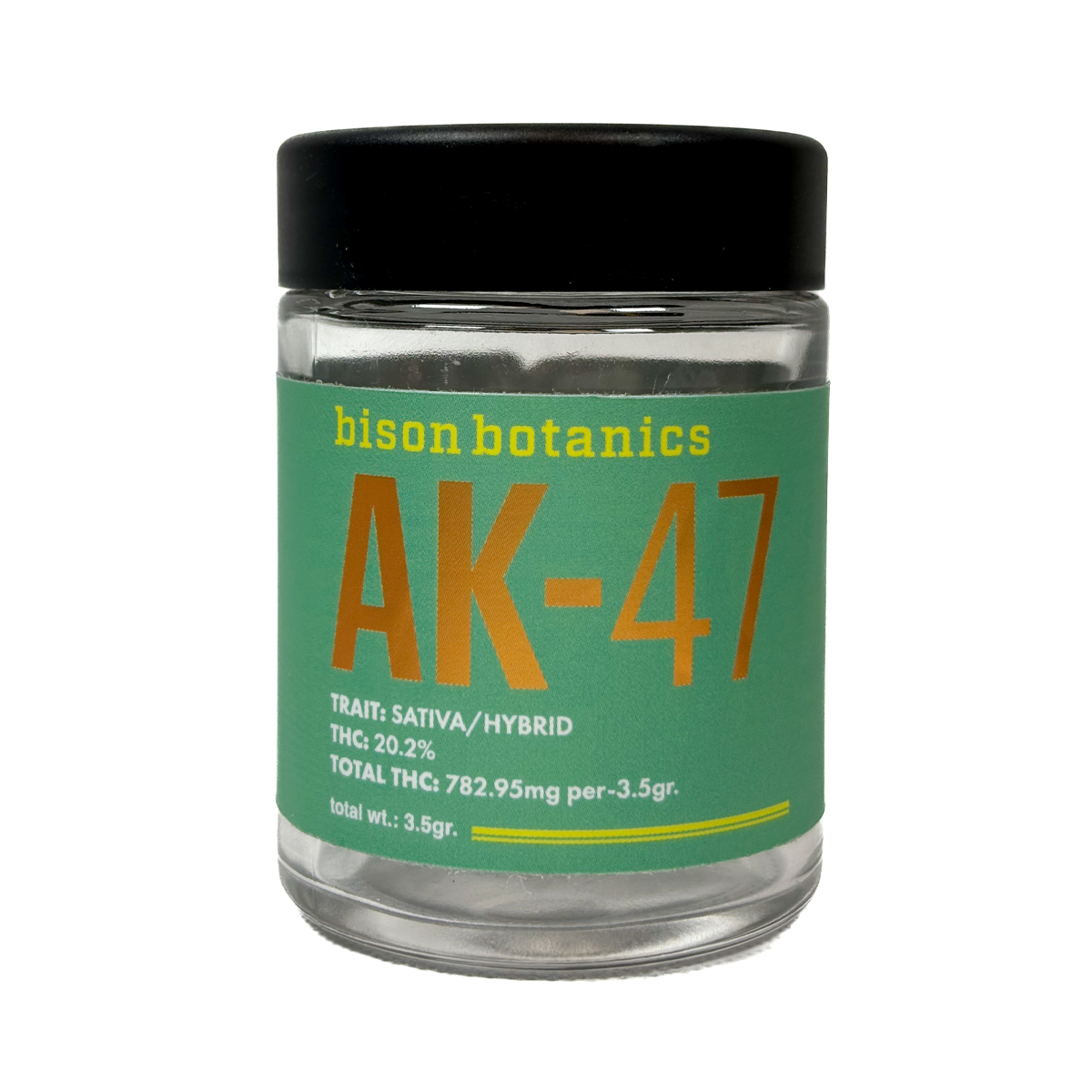 Photograph of product: AK47 Flower | Bison Botanics | SDH - 3.5g
