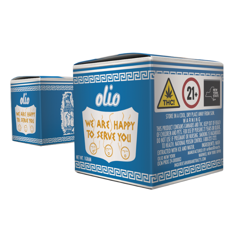 Photograph of product: Cold Cure Live Rosin Le'Moon Cake - Concentrate (1.0g)