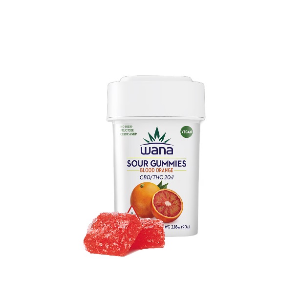 Photograph of product: Blood Orange 20:1 (CBD:THC) | Gummies | 20mg