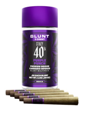Photograph of product: Purple Punch 40s Blunt IPR 4pk