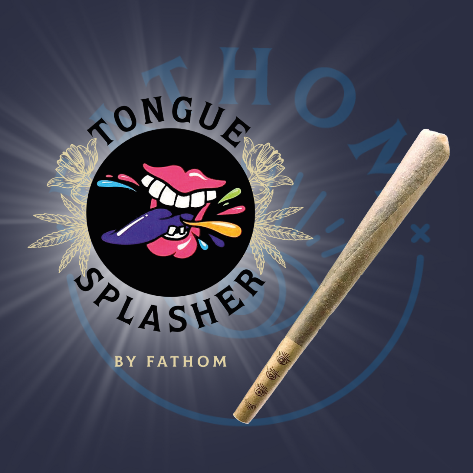 Photograph of product: Fathom Oui'd | Tongue Splasher Pre-Roll | 1.0g