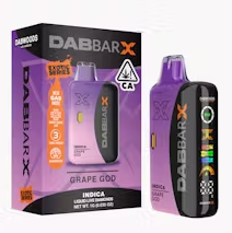 Photograph of product: GRAPE GOD 1G LIQUID LIVE DIAMONDS ALL-IN-ONE