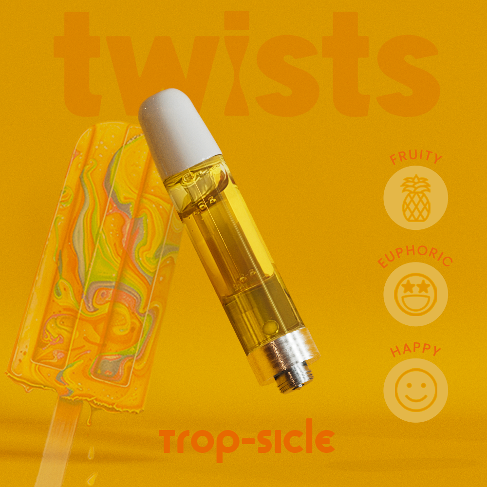 Photograph of product: Tropsicle Twist Distillate Cart. by Oil by Craft