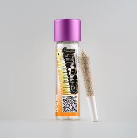Photograph of product: Jetpacks Big Bang / Infused Pre-Roll / / Sour Papaya