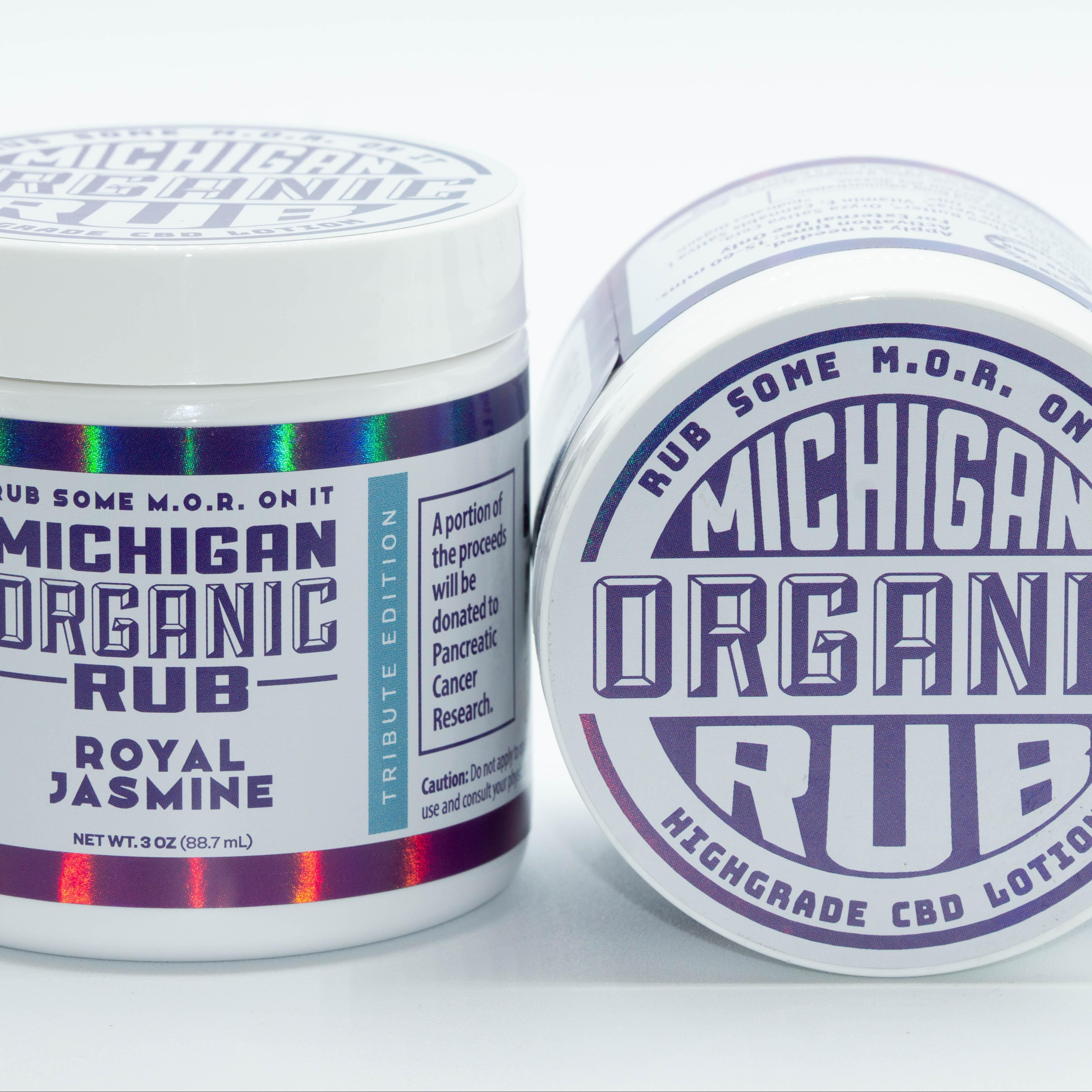 Photograph of Product: MOR Royal Jasmine CBD Extra Releaf 3 Oz Topical Lotion