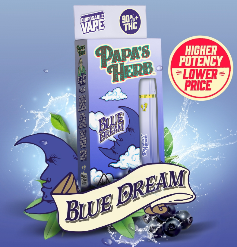 Photograph of product: Blue Dream Disposable 1g