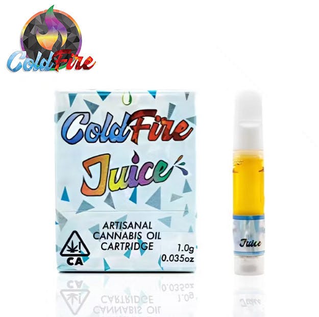 Photograph of product: ColdFire x KRD - Candy Koolaid - Cured Resin Juice Cart - 1g - 