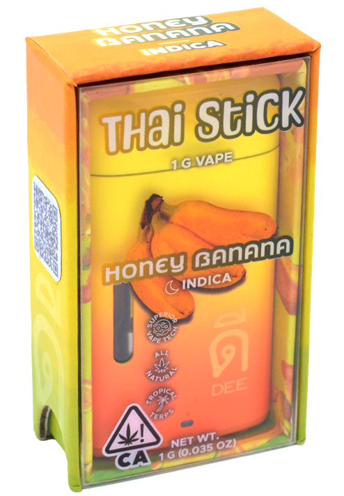 Photograph of product: Dee Thai Stick | Honey Banana | 1G AIO Vape (I)