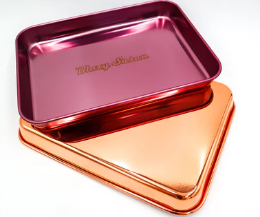 Photograph of product: Blazy Susan - Rolling Tray - Metal