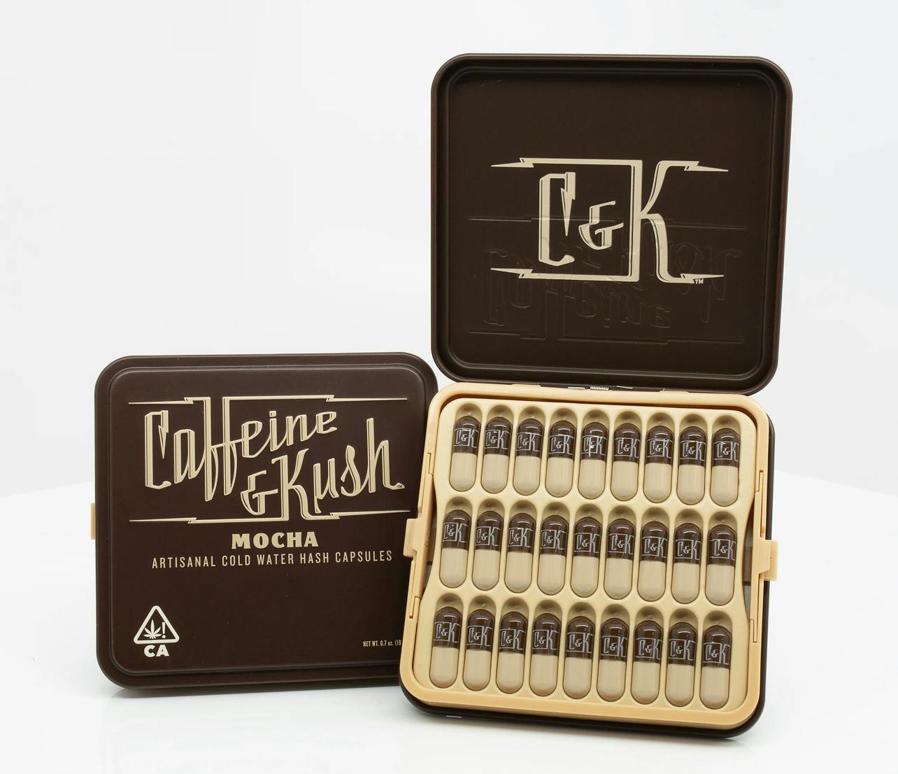 Photograph of product: Caffeine & Kush Mocha 27ct $28