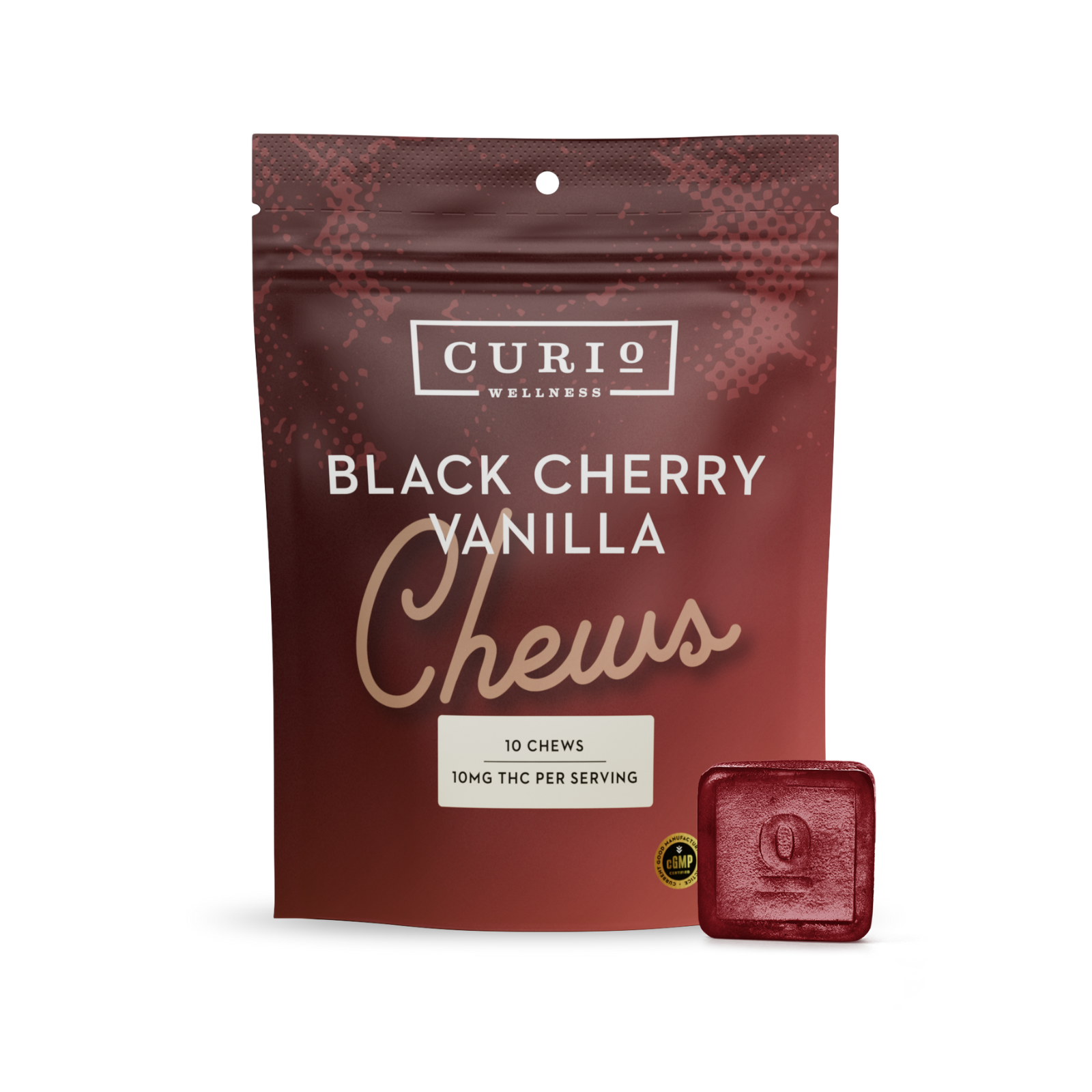 Photograph of Product: Black Cherry Vanilla Chews | 10mg