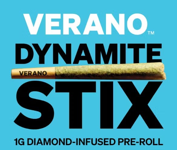 Photograph of product: Verano | PCG Runtz | Dynamite Stix | 1g