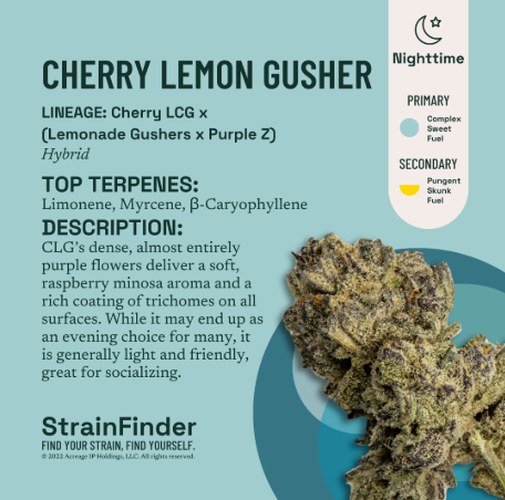 Photograph of product: Cherry Lemon Gusher - 1g- The Botanist