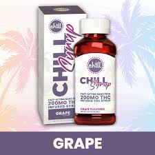 Photograph of product: Chill Medicated - Grape Syrup - 200mg