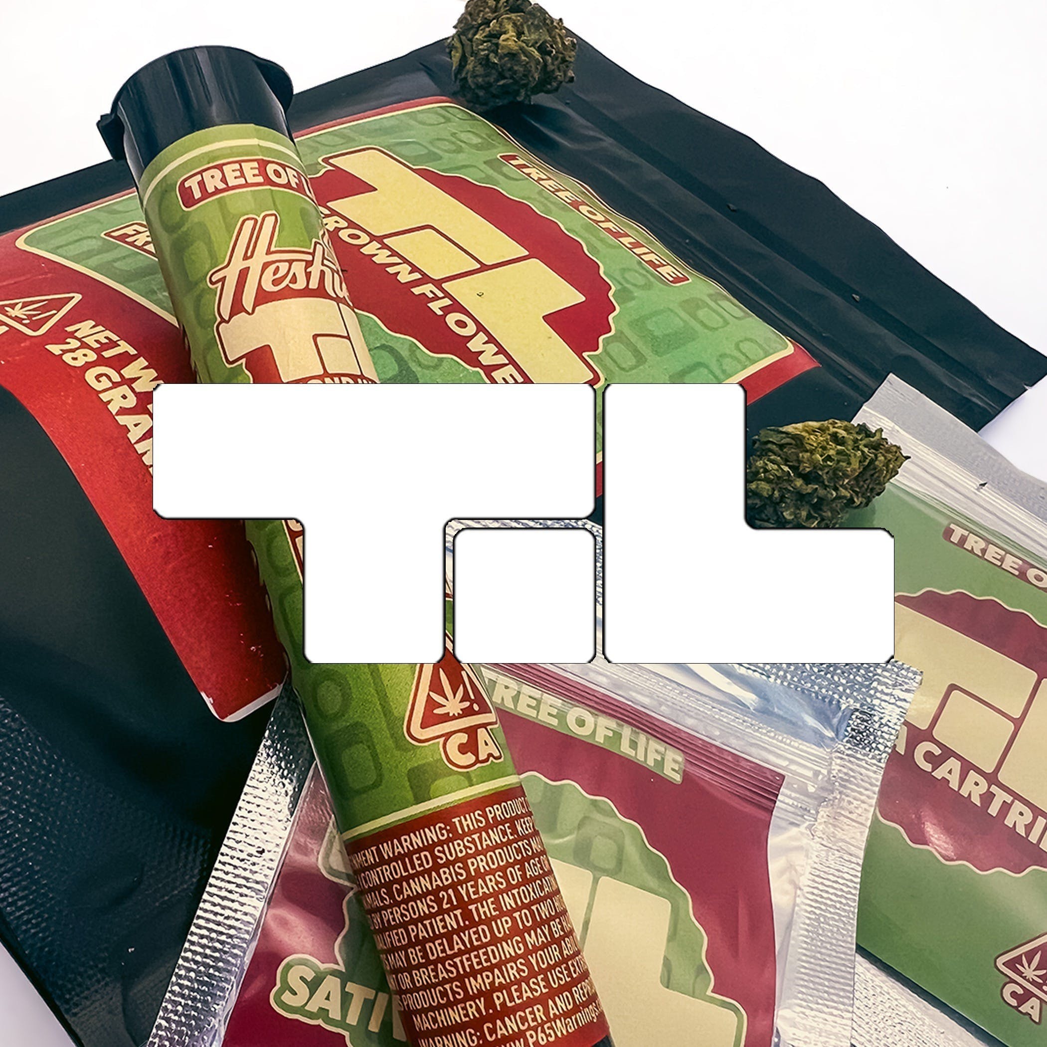 Photograph of product: Tree Of Life - Jet Fuel Gelato - Sungrown Eighth - Eighth