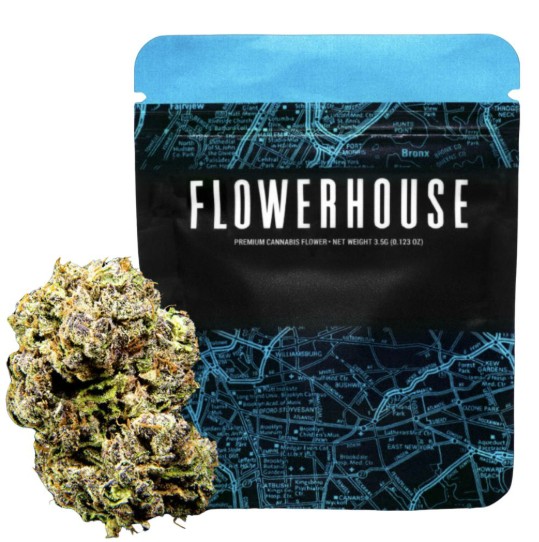 Photograph of product: FlowerHouse | Indoor Flower | Chocolate Blackberry Kush - 3.5g