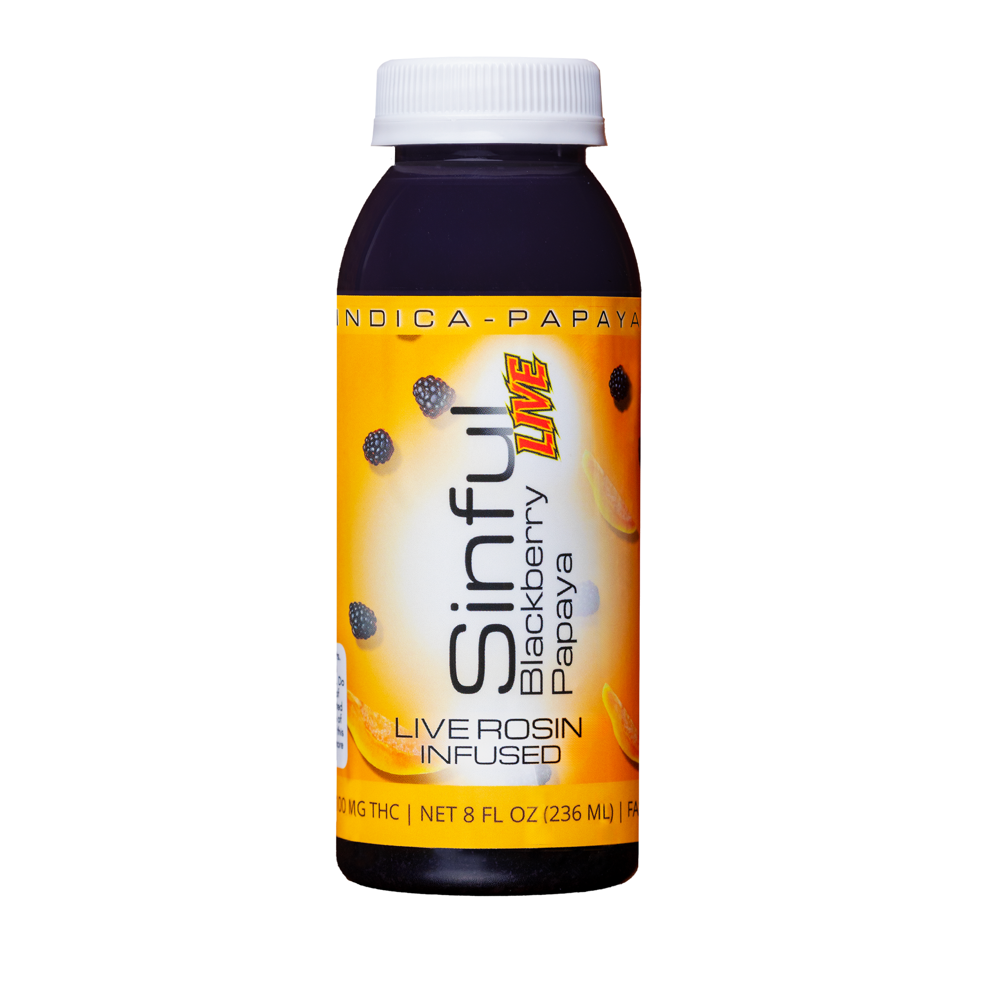 Photograph of product: Drink | Sinful | LR Blackberry Papaya 8oz