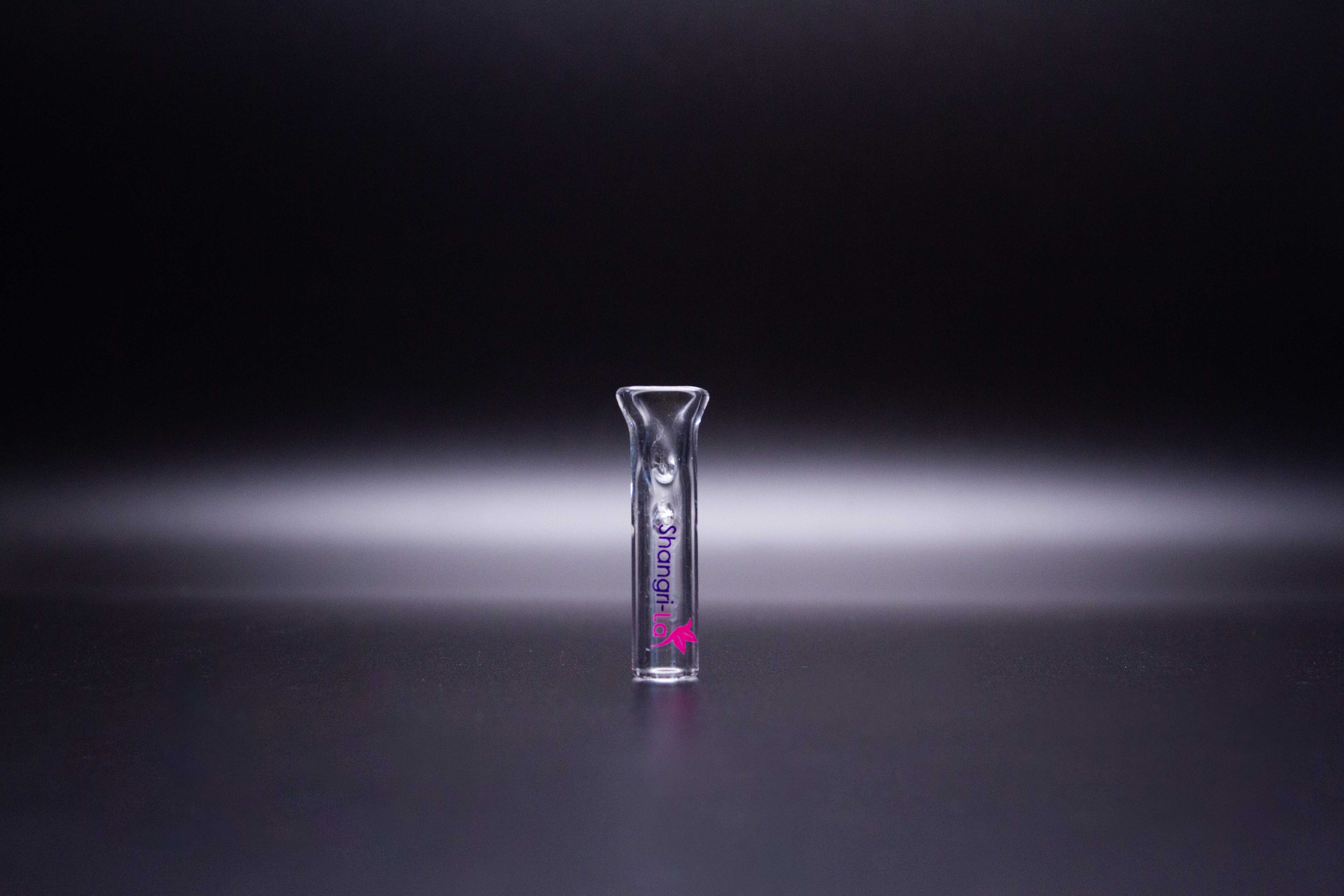 Photograph of product: Shangri-La Clear Glass Tips - Flat