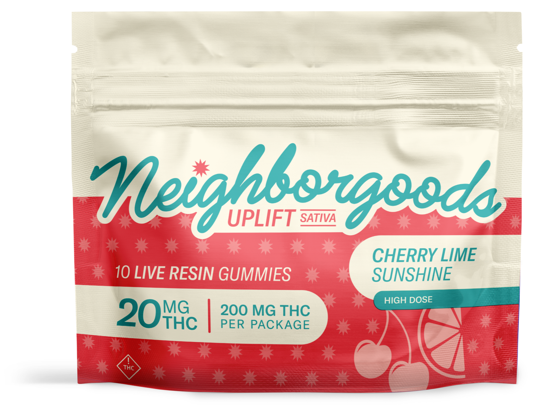 Photograph of product: Cherry Lime Sunshine | Live Resin Gummies | [200.16mg]