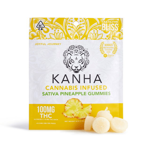 Photograph of product: Pineapple Gummies - Edible