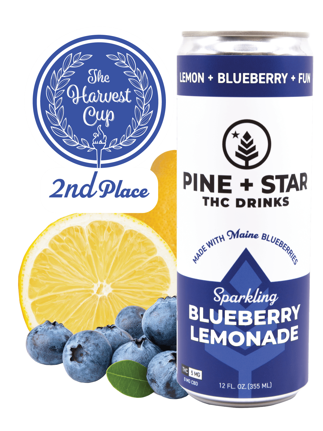 Photograph of Product: Pine + Star | Blueberry Lemonade