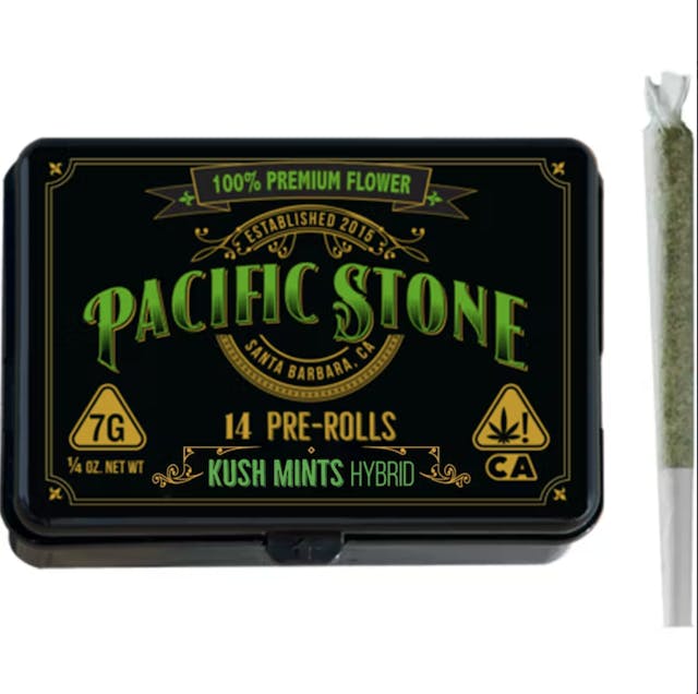 Photograph of product: Kush Mints .5g PreRoll 14pk - 