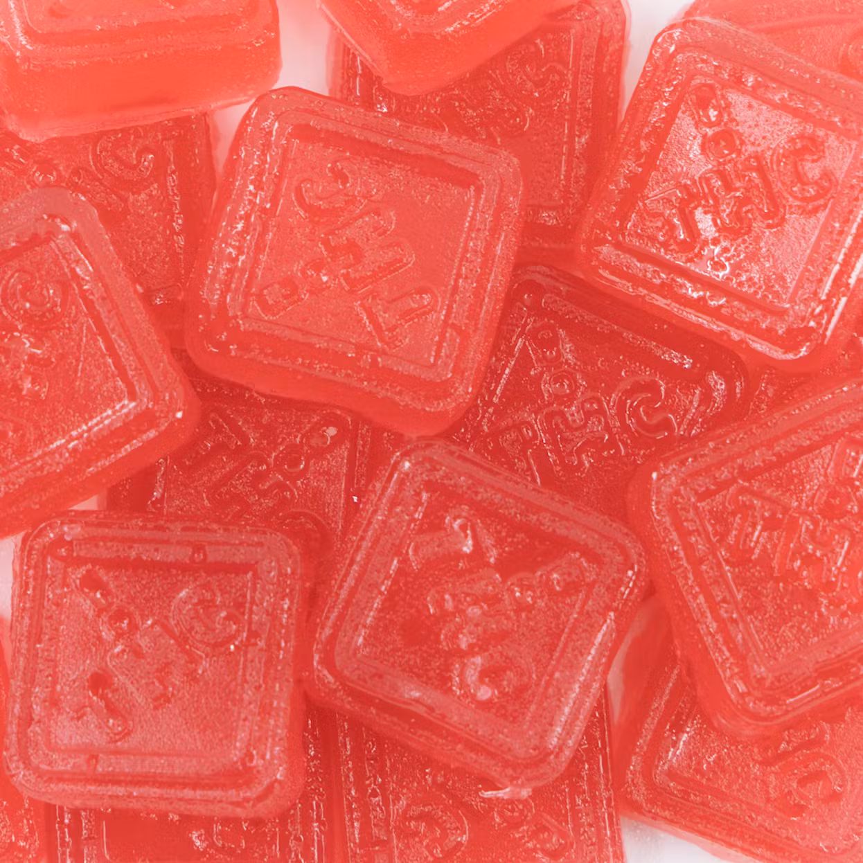 Photograph of product: X Bites Strawberry Gummies T4.64 20pk (3-00818)