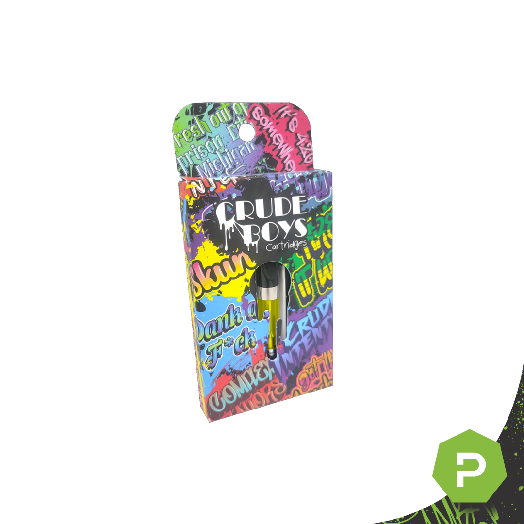 Photograph of product: Crude Boys - Cartridge - SFV OG (Hybrid)