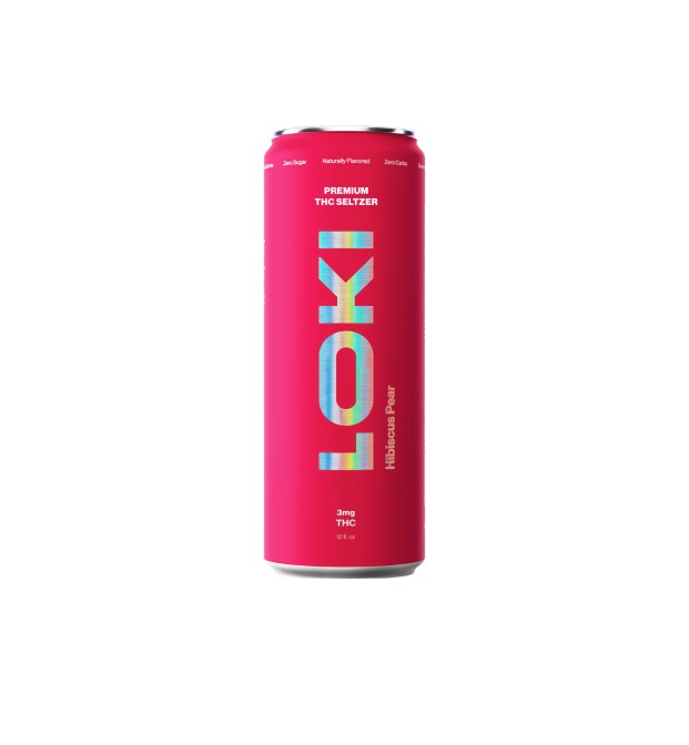 Photograph of product: Beverage | Loki | Hibiscus Pear TH-oui Seltzer | Single