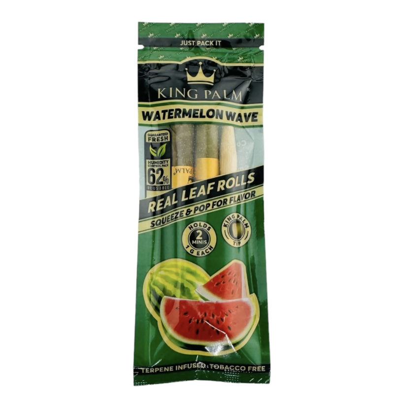Photograph of product: King Palm | Watermelon Wave Mini Rolls 2pk