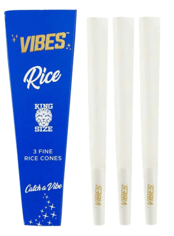 Photograph of product: Vibes Rice Cones - King Size