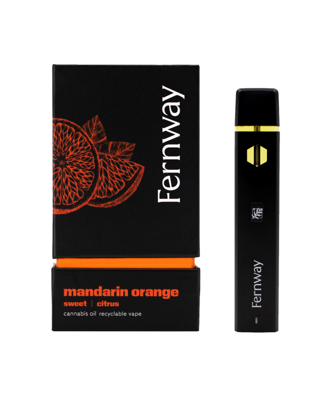 Photograph of product: Mandarin Orange | Traveler | Disposable | 2G