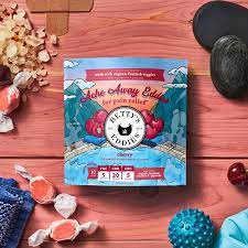 Photograph of product: Cherry 1:4:1 Fruit Chews 10pk  (50mg TH-oui/200mg CBD/50mg CBC)